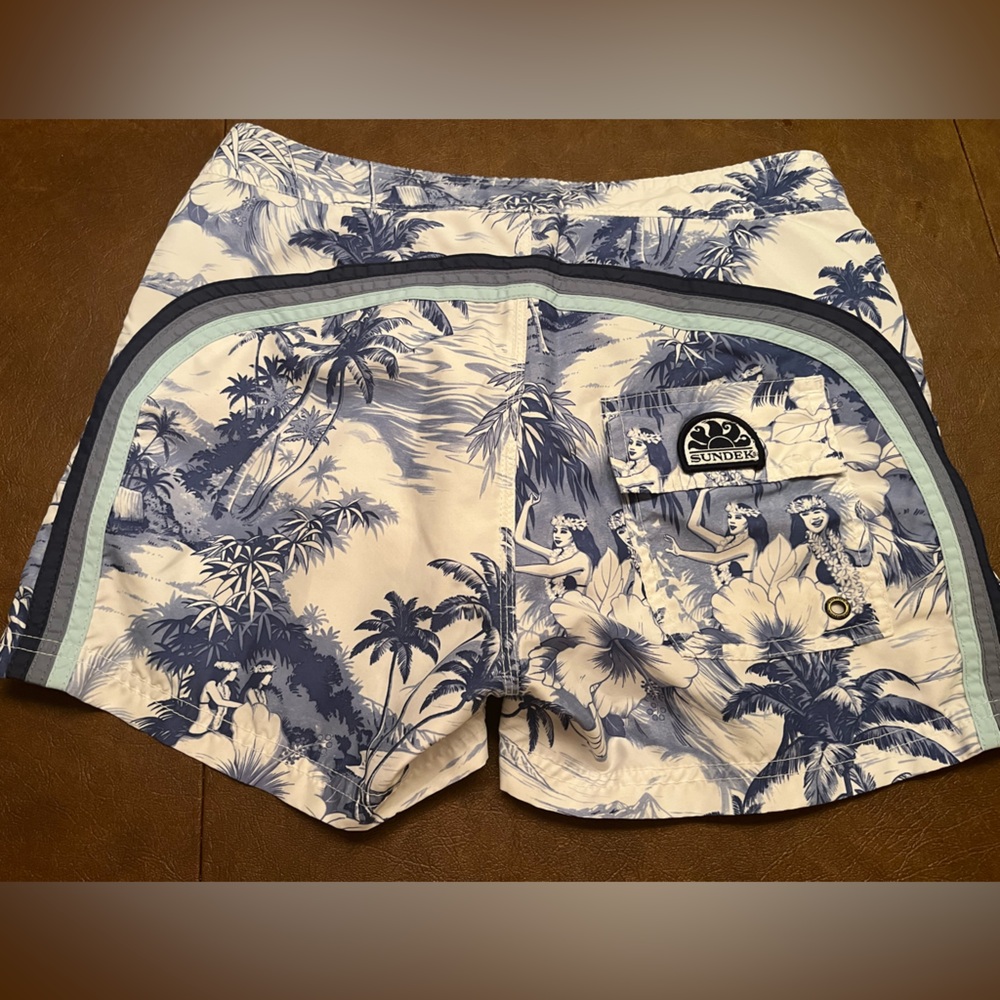 Sundek VINTAGE Men’s Bathing Suit size Small